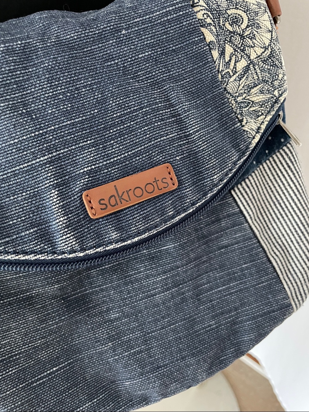 sakroots Patch Denim Bag